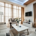 For sale two bedrooms apartment in Budva with mountain view.