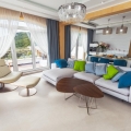 Apartment mit drei Schlafzimmern in Becici mit Panoramablick auf das Meer., Wohnungen in Montenegro, Wohnungen mit hohem Mietpotential in Montenegro kaufen