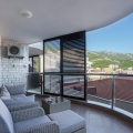 For sale one bedroom apartment in Becici located in the complex with a swimming pool.