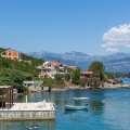 Modern villa on the first line, Djurashevichi, Lustica, house near the sea Montenegro