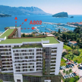 Dreizimmer-Penthouse in Budva mit Meerblick, Montenegro Immobilien, Immobilien in Montenegro, Wohnungen in Region Budva