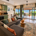 Located in the exclusive Buena Vista residential complex in Dobrota, Kotor, this beautifully furnished two-bedroom apartment offers a perfect blend of modern comfort, elegant design, and stunning views of the Bay of Kotor.