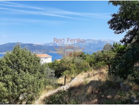Urbanized plot with panoramic sea views in Krasici, Montenegro real estate, property in Montenegro, buy land in Montenegro