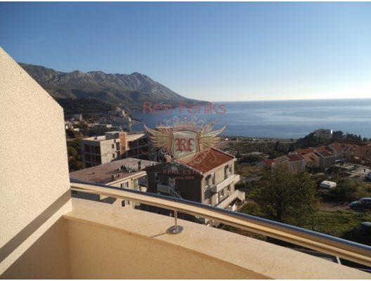 Panorama-Apartments in Becici, Montenegro Immobilien, Immobilien in Montenegro, Wohnungen in Region Budva