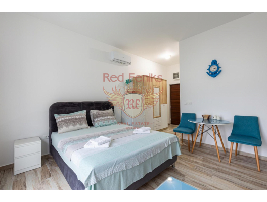 Studio Apartment in complex with swimming pool, Becici, apartment for sale in Region Budva, sale apartment in Becici, buy home in Montenegro