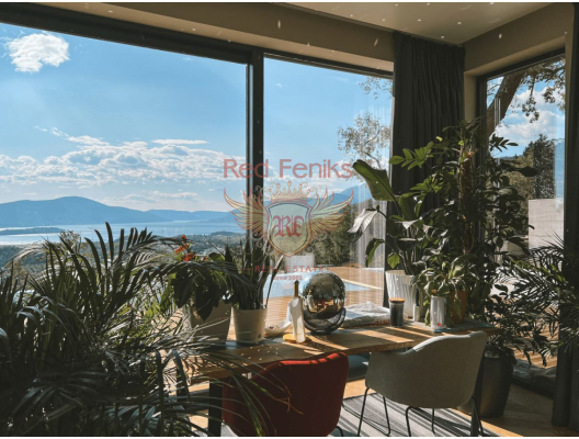 Neues schönes Projektmittelgroße zweistöckige Villa für 1 Familie in Tivat, Haus in der Nähe des Meeres Montenegro, Haus Kaufen in Region Tivat