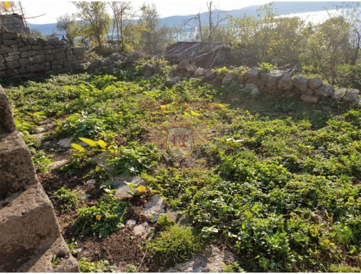 Sea View Urbanized Plot in Tivat, plot in Montenegro for sale, buy plot in Region Tivat, building plot in Montenegro