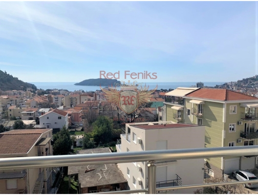 Apartment with a sea view in Budva, apartments in Montenegro, apartments with high rental potential in Montenegro buy, apartments in Montenegro buy