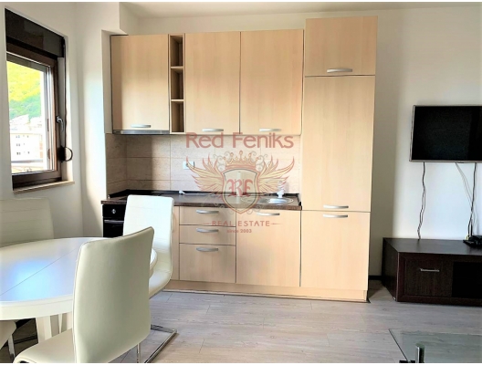 One bedroom apartment with a sea view 100 m from the sea in Budva, apartment for sale in Region Budva, sale apartment in Becici, buy home in Montenegro