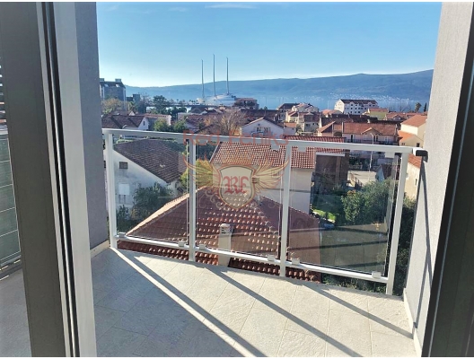 New apartment with panoramic sea views in Tivat, sea view apartment for sale in Montenegro, buy apartment in Bigova, house in Region Tivat buy