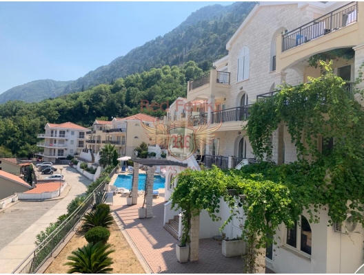 Twobedroom apartment with a panoramic sea view in Boka Bay, Montenegro real estate, property in Montenegro, flats in Kotor-Bay, apartments in Kotor-Bay