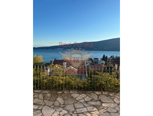 Modern villa with sea view in Baosici, Montenegro real estate, property in Montenegro, Herceg Novi house sale