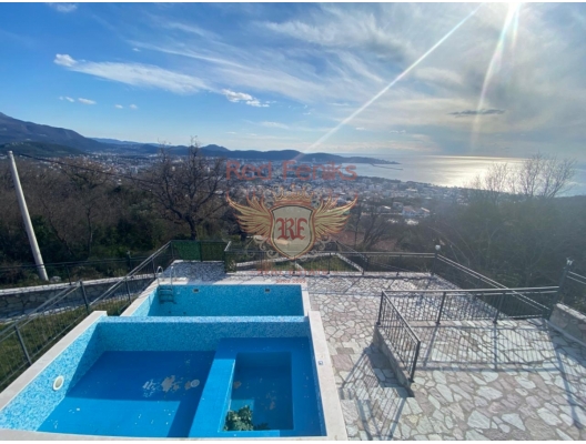 Modern villa with panoramic views in Bar, Bar house buy, buy house in Montenegro, sea view house for sale in Montenegro
