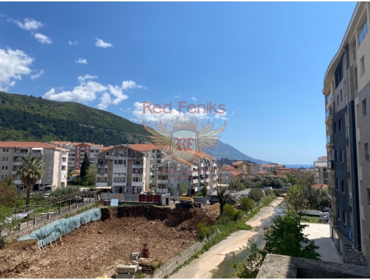 For sale two bedroom apartment in Budva with sea view.