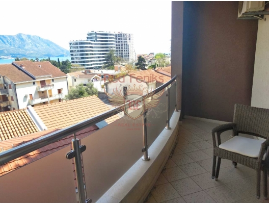 For sale one bedroom apartment in Budva only 300 meters from the sea .