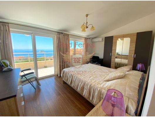 Two Bedroom Apartment with a Sea View in Petrovac, sea view apartment for sale in Montenegro, buy apartment in Becici, house in Region Budva buy