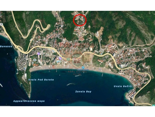 New Complex in Becici with Sea View, One Bedroom, hotel in Montenegro for sale, hotel concept apartment for sale in Becici