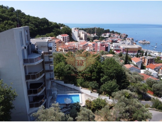 Једнособан стан у Пржну са савршеним погледом на море., stanovi u Crnoj Gori, stanovi sa visokim potencijalom zakupa u Crnoj Gori, apartmani u Crnoj Gori