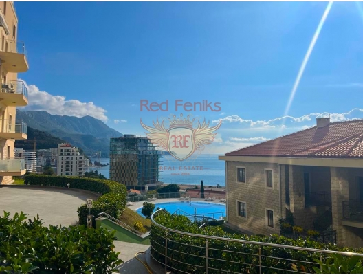 For sale studio apartment in the complex with swimming pool in Becici
Area of the apartment 53m2 and located on the ground floor.