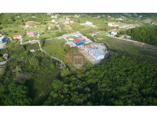 Urbanized plot in Radanovici, building land in Region Budva, land for sale in Becici Montenegro
