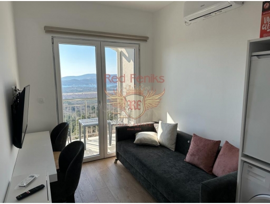 New apartment with a sea view in a complex with a swimming pool, Kavac, apartments in Montenegro, apartments with high rental potential in Montenegro buy, apartments in Montenegro buy