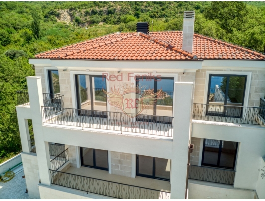 Beautiful Villa with Panoramic Sea View to Sv.Stefan, Montenegro real estate, property in Montenegro, Region Budva house sale