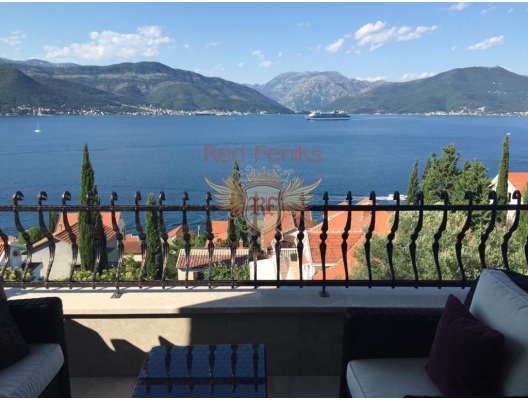 New villa with sea view in Krasici, Montenegro real estate, property in Montenegro, Lustica Peninsula house sale
