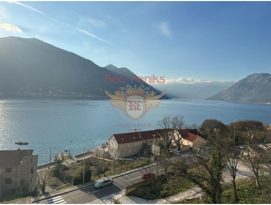 Luxury apartment with two bedrooms in a panoramic view of the Bay of Kotor, Dobrota, apartment for sale in Kotor-Bay, sale apartment in Dobrota, buy home in Montenegro