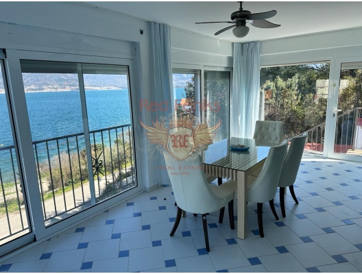 House on the first line with panoramic sea views, Lustica, Krasici, Montenegro real estate, property in Montenegro, Lustica Peninsula house sale