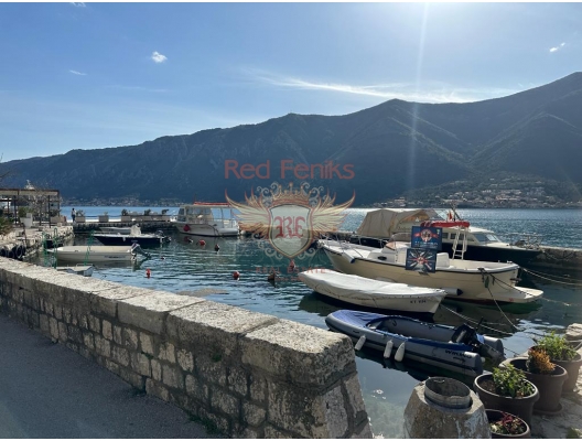 Cozy stone house on the first line in Dobrota, Dobrota house buy, buy house in Montenegro, sea view house for sale in Montenegro