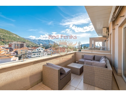 Luxury Two Levels Apartment in Budva, sea view apartment for sale in Montenegro, buy apartment in Becici, house in Region Budva buy