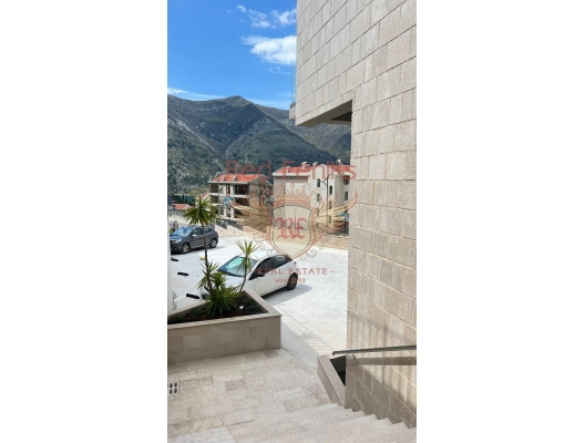 One Bedroom Apartment with sea view In Dobrota, apartments in Montenegro, apartments with high rental potential in Montenegro buy, apartments in Montenegro buy