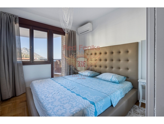 One Bedroom Apartment in Becici with a Sea View., apartments in Montenegro, apartments with high rental potential in Montenegro buy, apartments in Montenegro buy