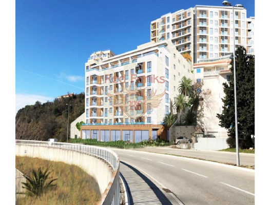 For sale new residential complex in Becici with sea views.