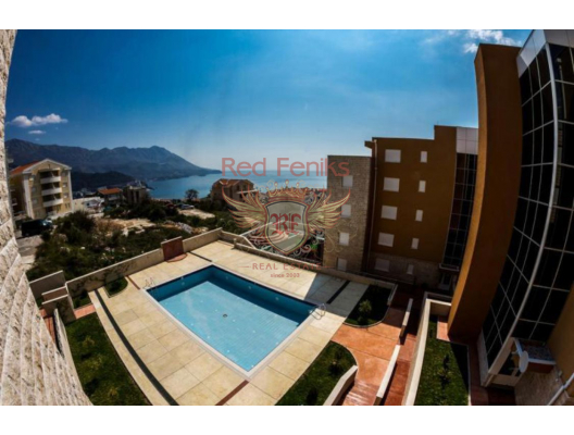 Two bedroom apartment with pool in Becici, Montenegro real estate, property in Montenegro, flats in Region Budva, apartments in Region Budva