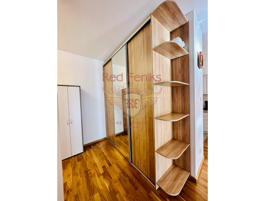 Apartment mit einem Schlafzimmer in Budva und Meerblick, Verkauf Wohnung in Becici, Haus in Montenegro kaufen
