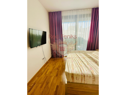 One Bedroom Apartment in Budva with a Sea View, sea view apartment for sale in Montenegro, buy apartment in Becici, house in Region Budva buy