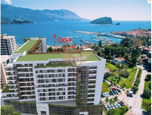 One bedroom penthouse in Budva with Sea view, Montenegro real estate, property in Montenegro, flats in Region Budva, apartments in Region Budva