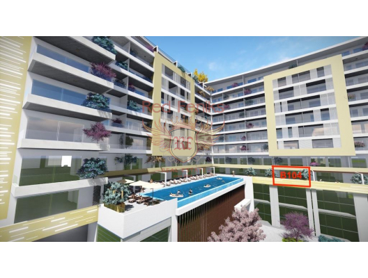One bedroom apartment in Budva with Sea view, apartments in Montenegro, apartments with high rental potential in Montenegro buy, apartments in Montenegro buy