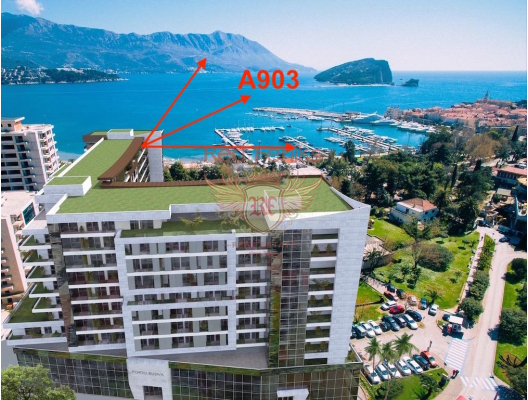 Two bedroom penthouse in Budva with Sea view, Montenegro real estate, property in Montenegro, flats in Region Budva, apartments in Region Budva