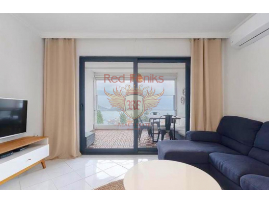 One Bedroom Apartment in Budva with Panoramic Sea View, hotel residences for sale in Montenegro, hotel apartment for sale in Region Budva