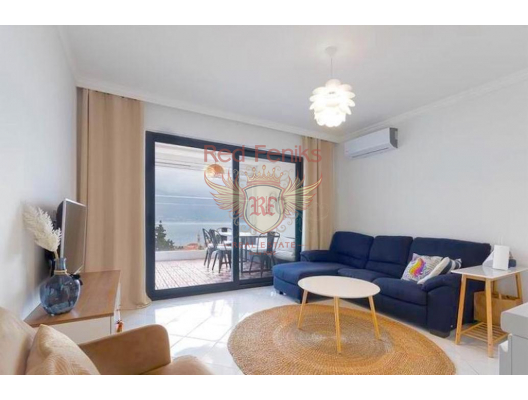 One Bedroom Apartment in Budva with Panoramic Sea View, hotel in Montenegro for sale, hotel concept apartment for sale in Becici