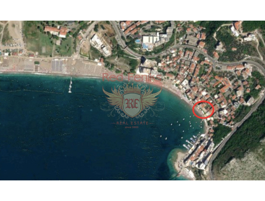 Penthouse in first line with sea view in Rafailovici, apartments in Montenegro, apartments with high rental potential in Montenegro buy, apartments in Montenegro buy
