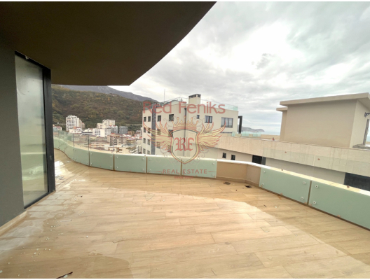 Two bedroom flat in a complex on the first line in Rafailovichi, Montenegro real estate, property in Montenegro, flats in Region Budva, apartments in Region Budva