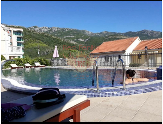 One bedroom apartment with sea view and pool, Montenegro real estate, property in Montenegro, flats in Region Budva, apartments in Region Budva