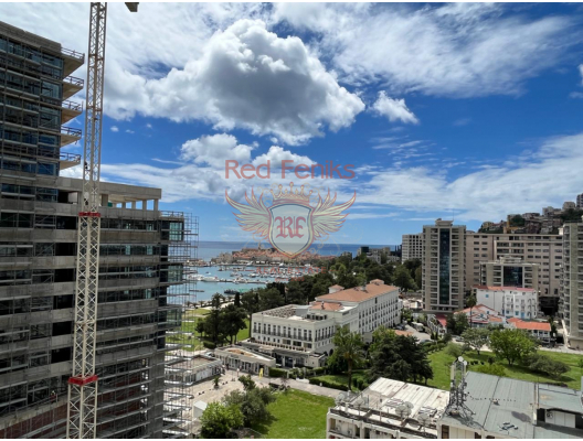For sale large studio apartment in Hotel Wow with a sea view and the view to old town.