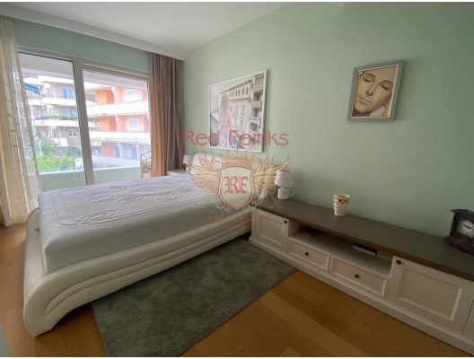 Three bedroom apartment in First Line Rafailovici, sea view apartment for sale in Montenegro, buy apartment in Becici, house in Region Budva buy