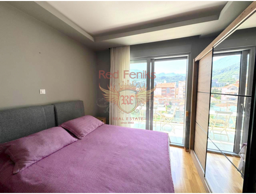 Apartment mit einem Schlafzimmer in Becici, Wohnung mit Meerblick zum Verkauf in Montenegro, Wohnung in Becici kaufen, Haus in Region Budva kaufen